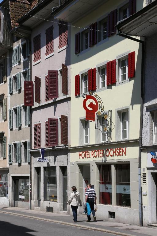 Hotel Roter Ochsen Solothurn Bagian luar foto